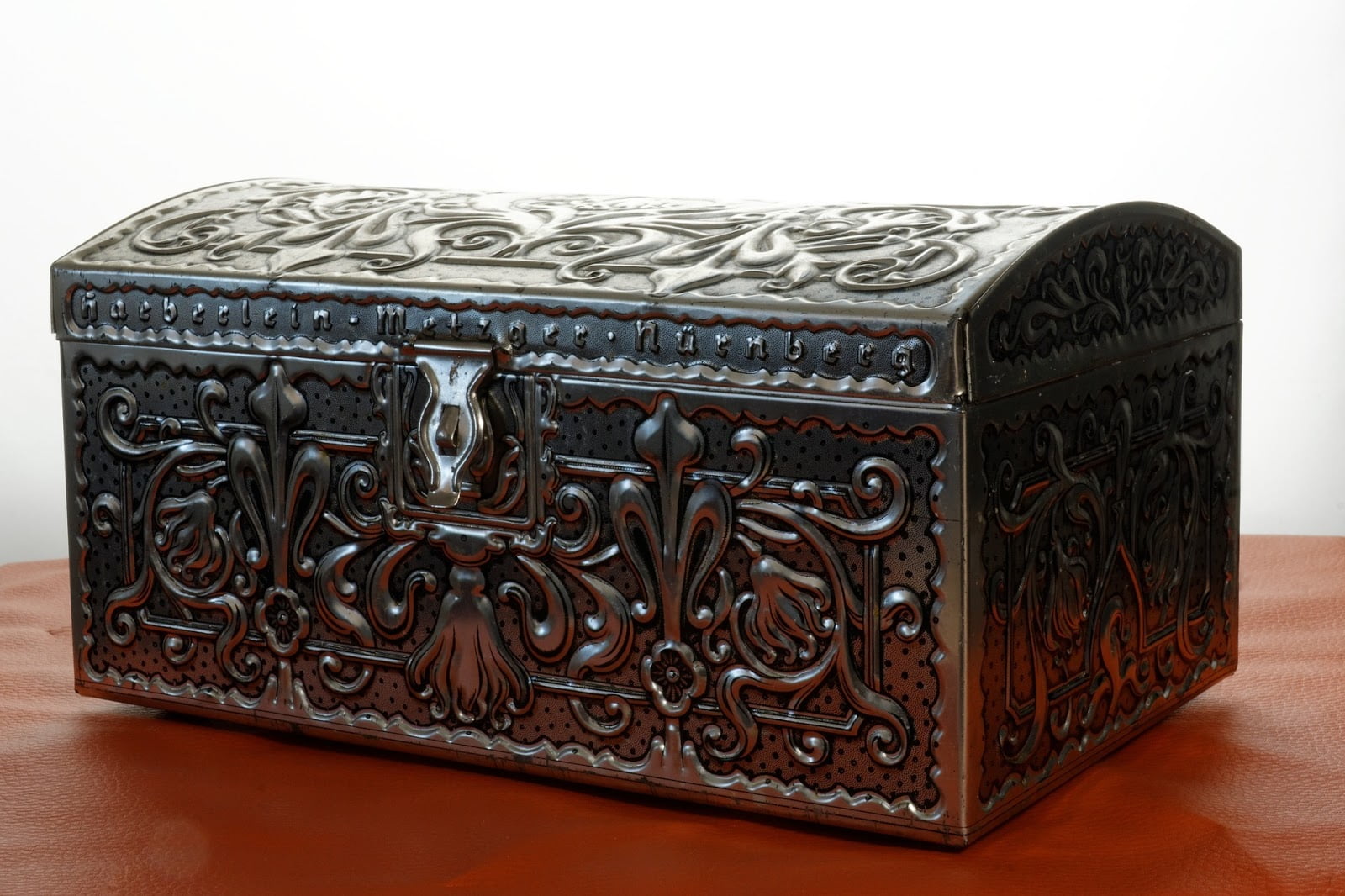 a black rectangular object