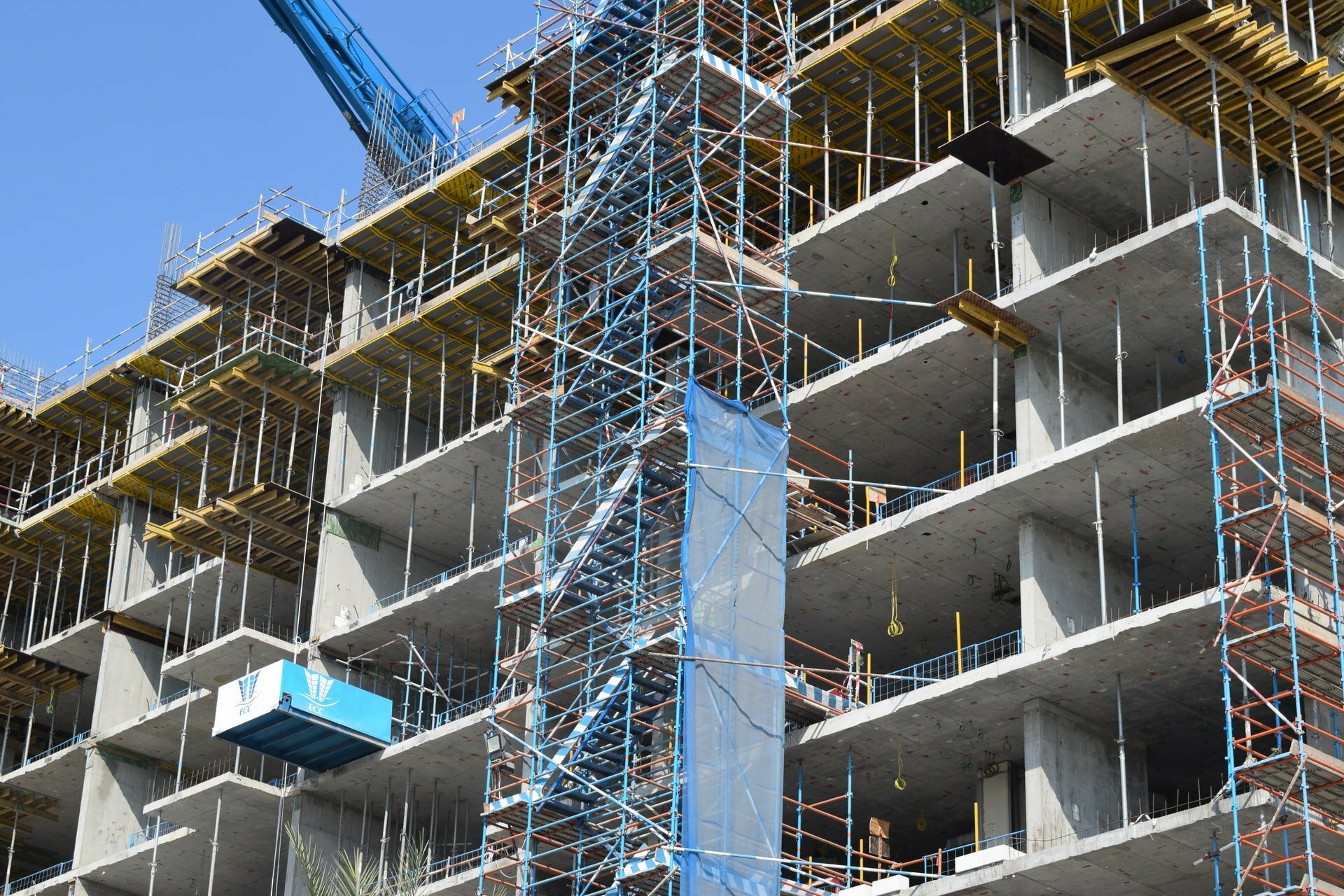 a building under construction