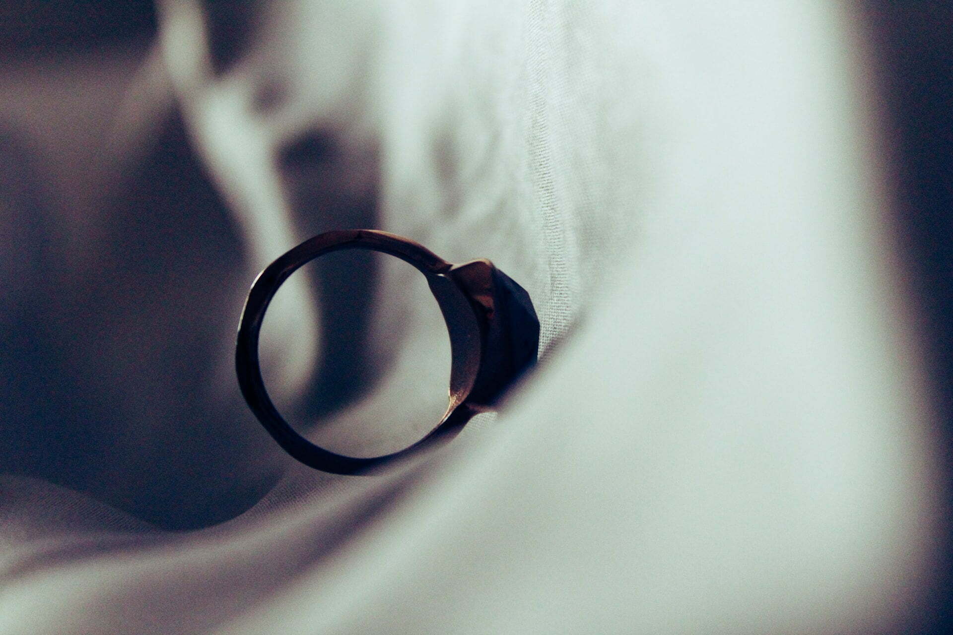 a close up of a person's eye